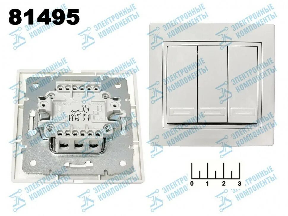 Подключение выключателя лезард Выключатель- купить с доставкой по выгодным ценам в интернет-магазине OZON