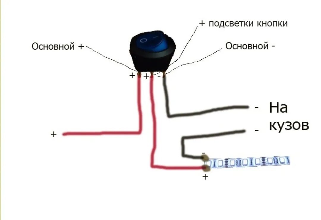 Conexión del interruptor iluminado: diagrama, dispositivo, características Небол