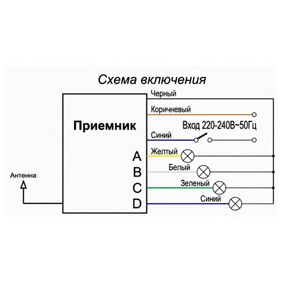 Подключение выключателя с дистанционным управлением Дистанционный выключатель TC-FL842