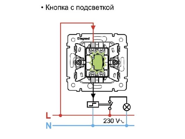 Подключение выключателя с подсветкой Применение двух полистного выключателя в однолинейной схеме электроснабжения осв