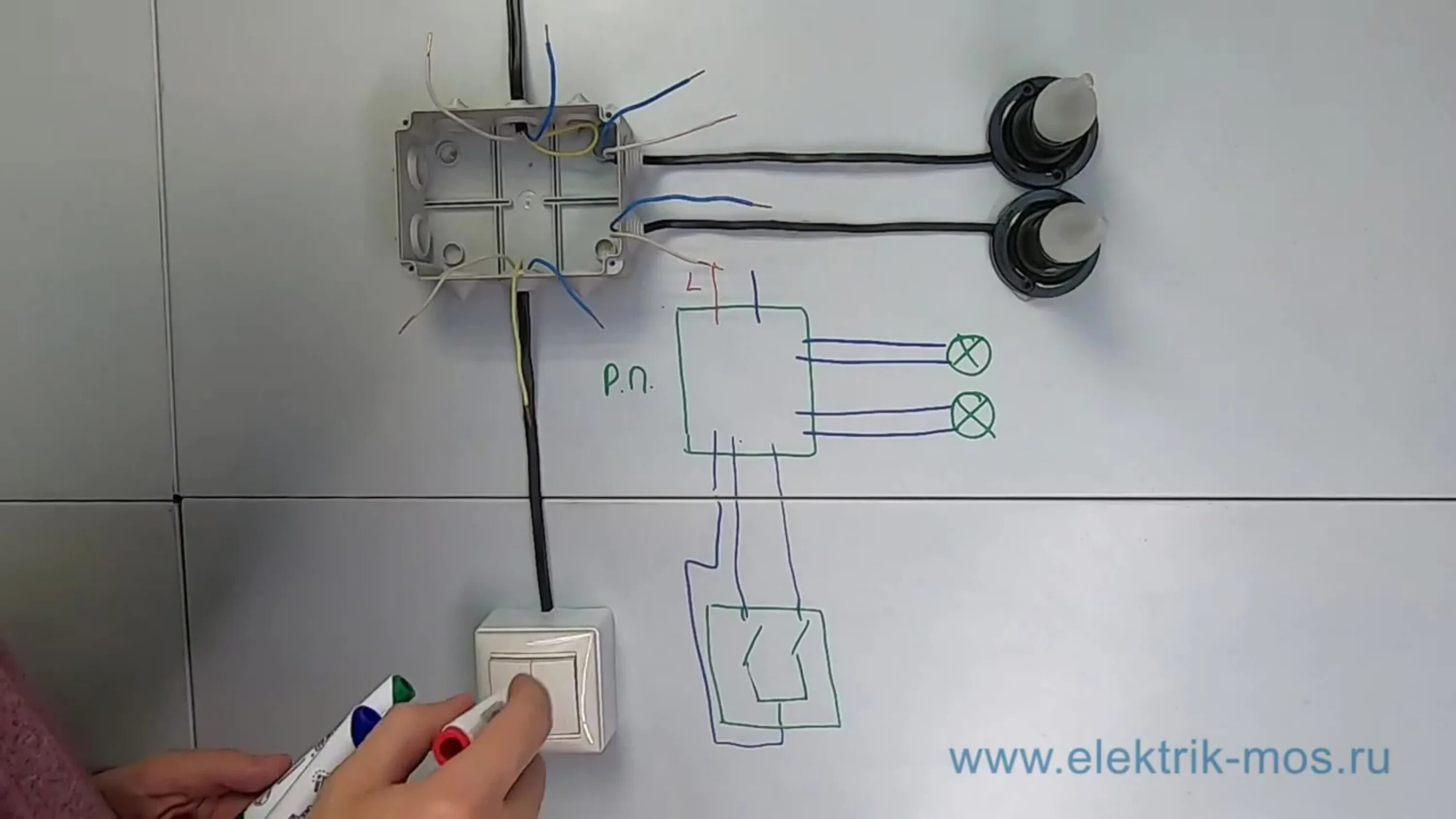 Подключение выключателя с распаечной коробкой Как подключить выключаю: найдено 81 картинок