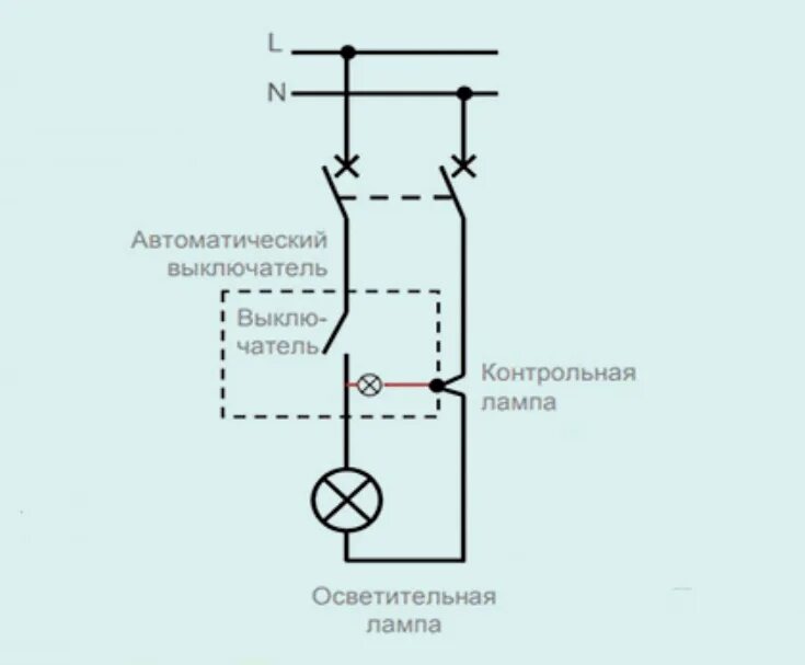 Подключение выключателя света с индикатором Подключение и устранение возможных проблем при использовании выключателя с подсв