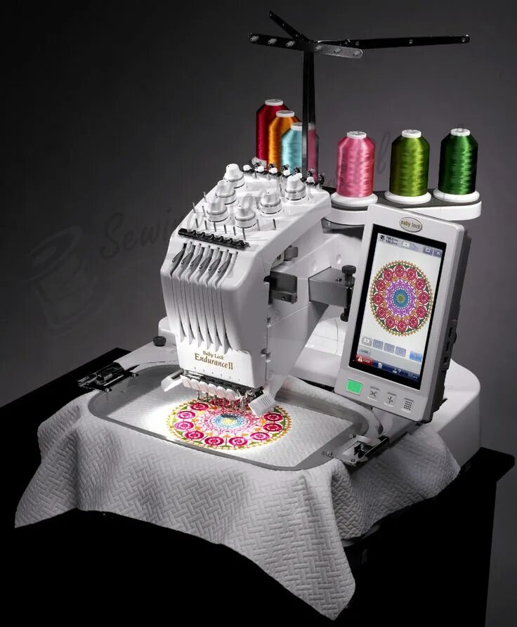 Подключение вышивальной машины к компьютеру Baby Lock Endurance 2 Embroidery Machine - BND92 Borduurpatronen, Naaimachines, 