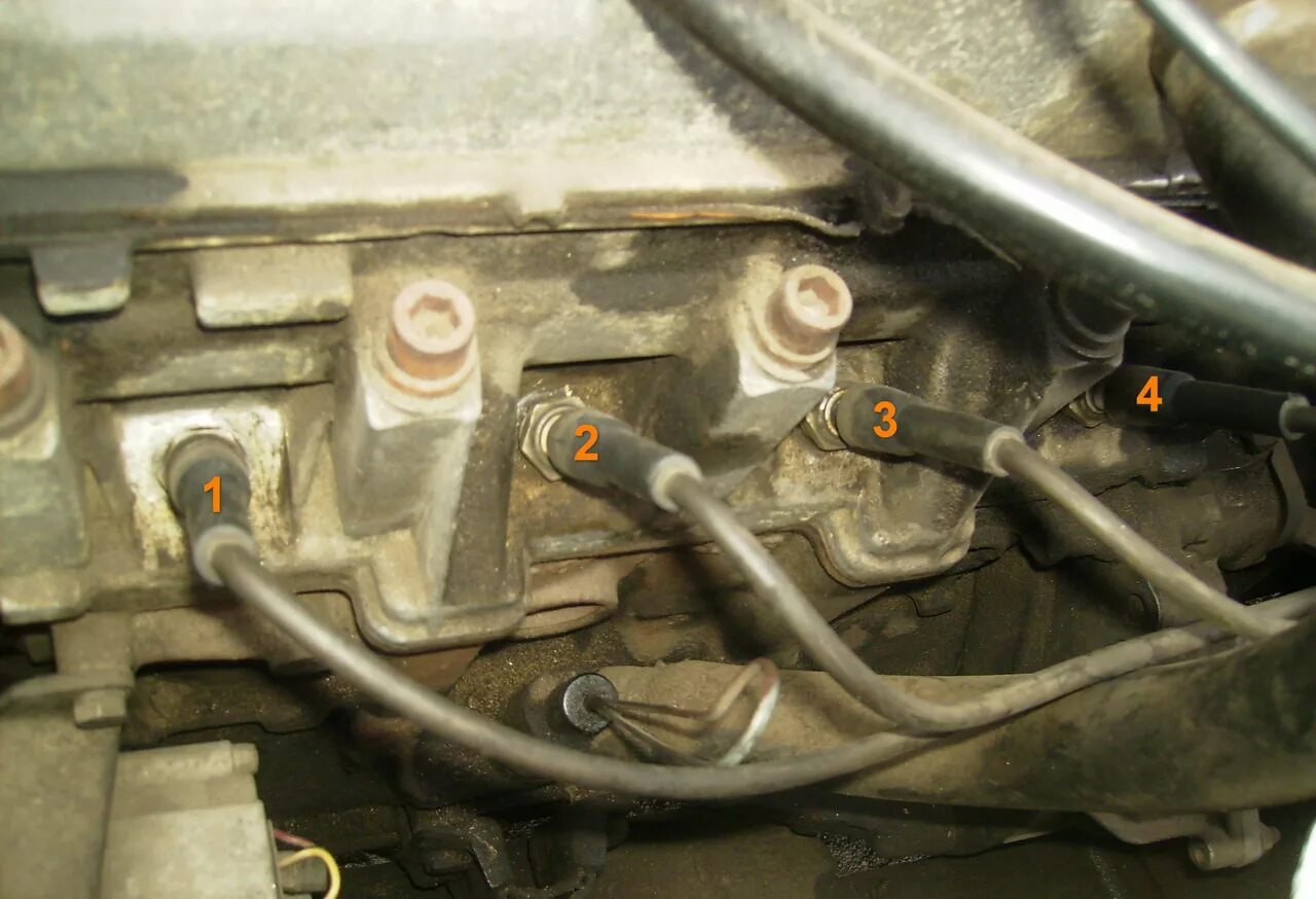 Подключение высоковольтных проводов ваз 2109 Замена свечей и ВВ-проводов - DRIVE2