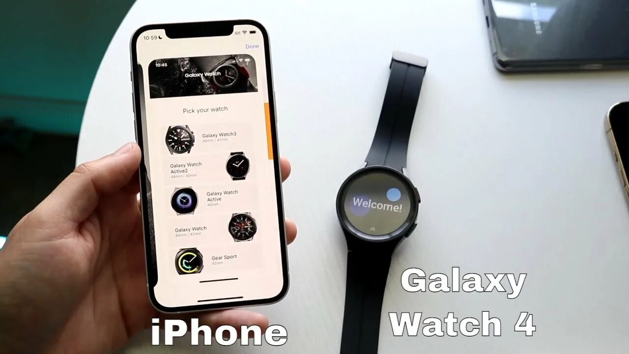 Подключение watch 4 к iphone Can Your Galaxy Watch 5 Connect With iPhone? - YouTube