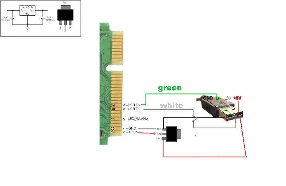 Подключение wifi адаптера к компьютеру mini PCIe карты к USB