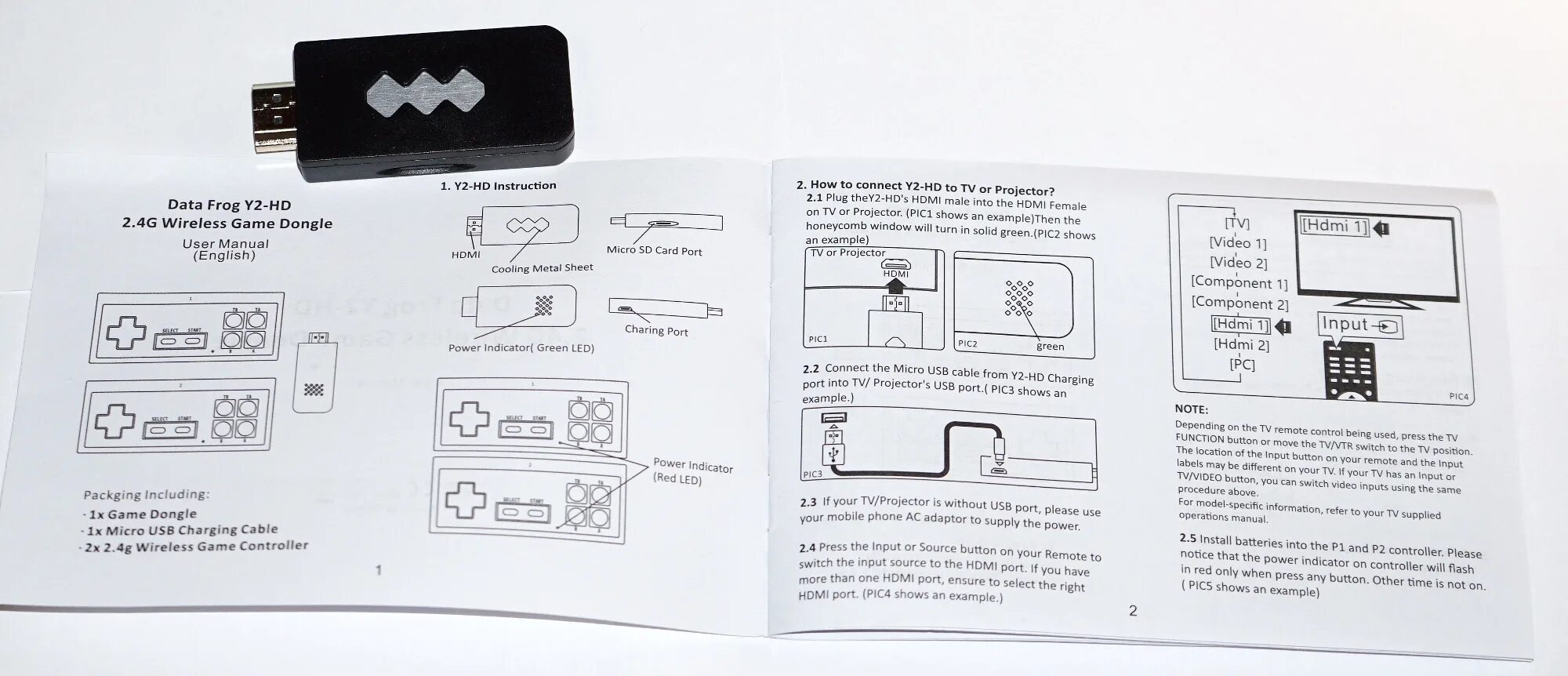 Подключение wireless controller к телевизору Игровая ретро-консоль DataFrog с HDMI-выходом / Комфортный дом и бытовая техника