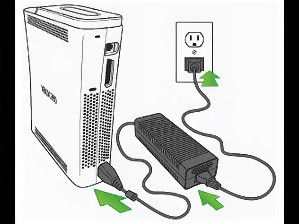 Подключение xbox 360 к телевизору My setup - YouTube