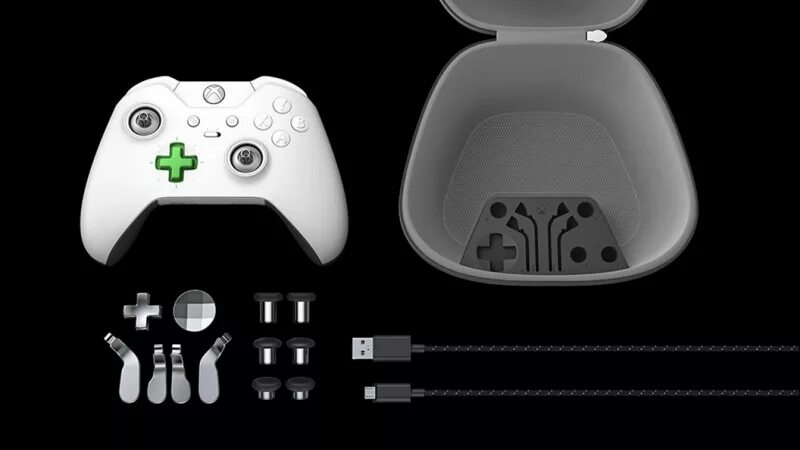 Подключение xbox elite controller 2 к пк Геймпад беспроводной Microsoft Xbox One Elite Gamepad White (HM3-00012) - купить