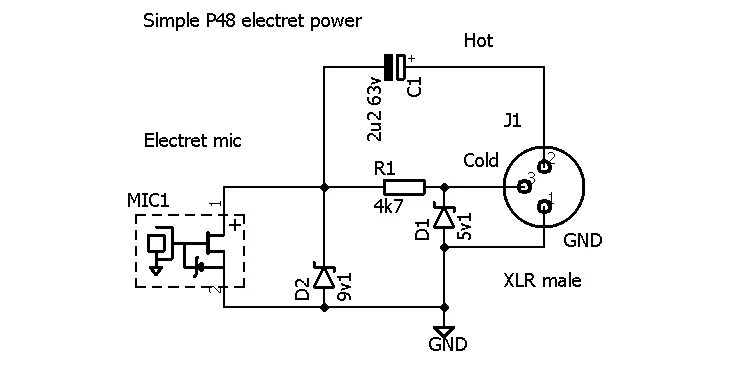 Подключение xlr микрофона к компьютеру help with Zener diodes and audio