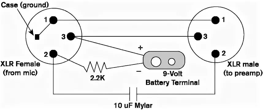 Подключение xlr микрофона к компьютеру How to build a microphone