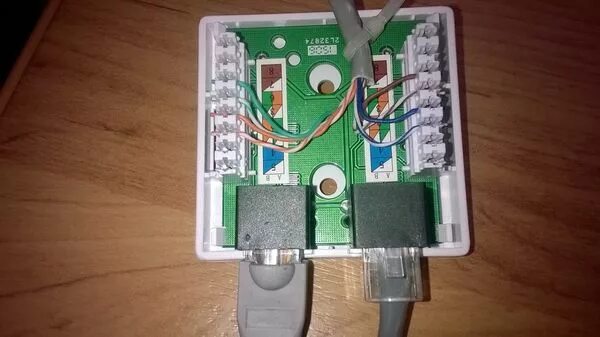 Подключение ютп розетки Как подключить розетку rj45 HeatProf.ru