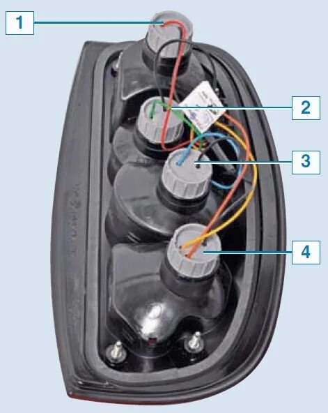 Подключение заднего фонаря нива шевроле Chevrolet Niva Manual " Электрооборудование