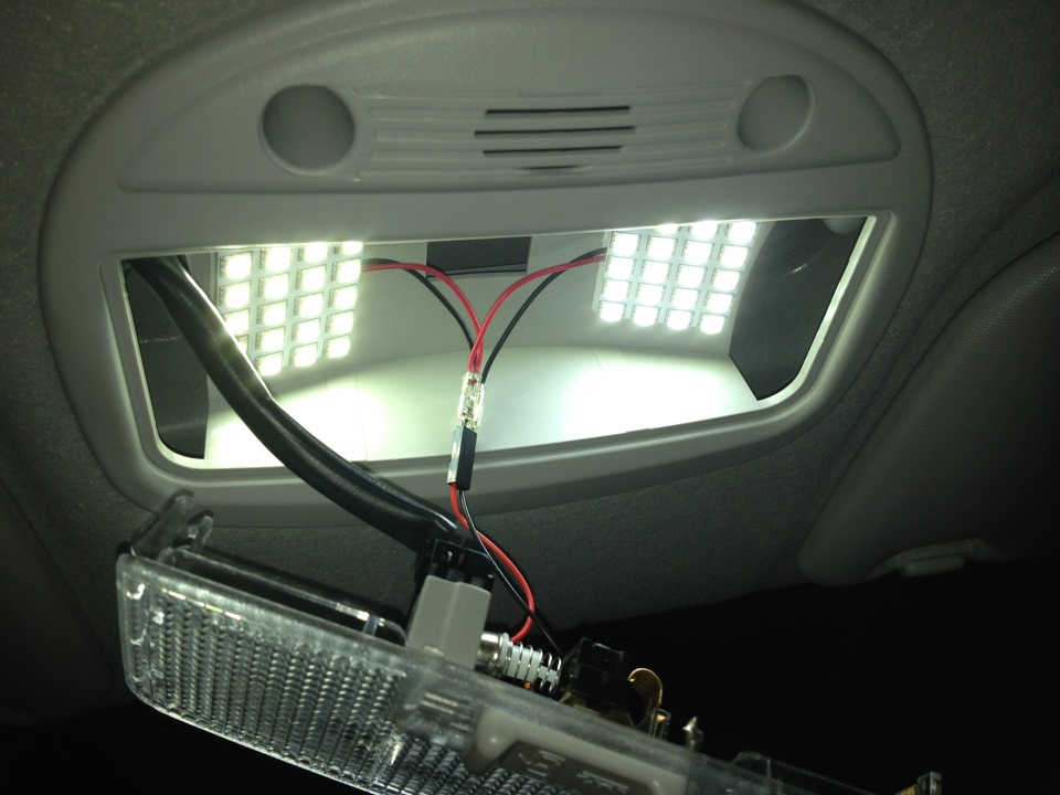 Подключение заднего плафона Пересвет плафона - Lada Гранта, 1,6 л, 2013 года тюнинг DRIVE2