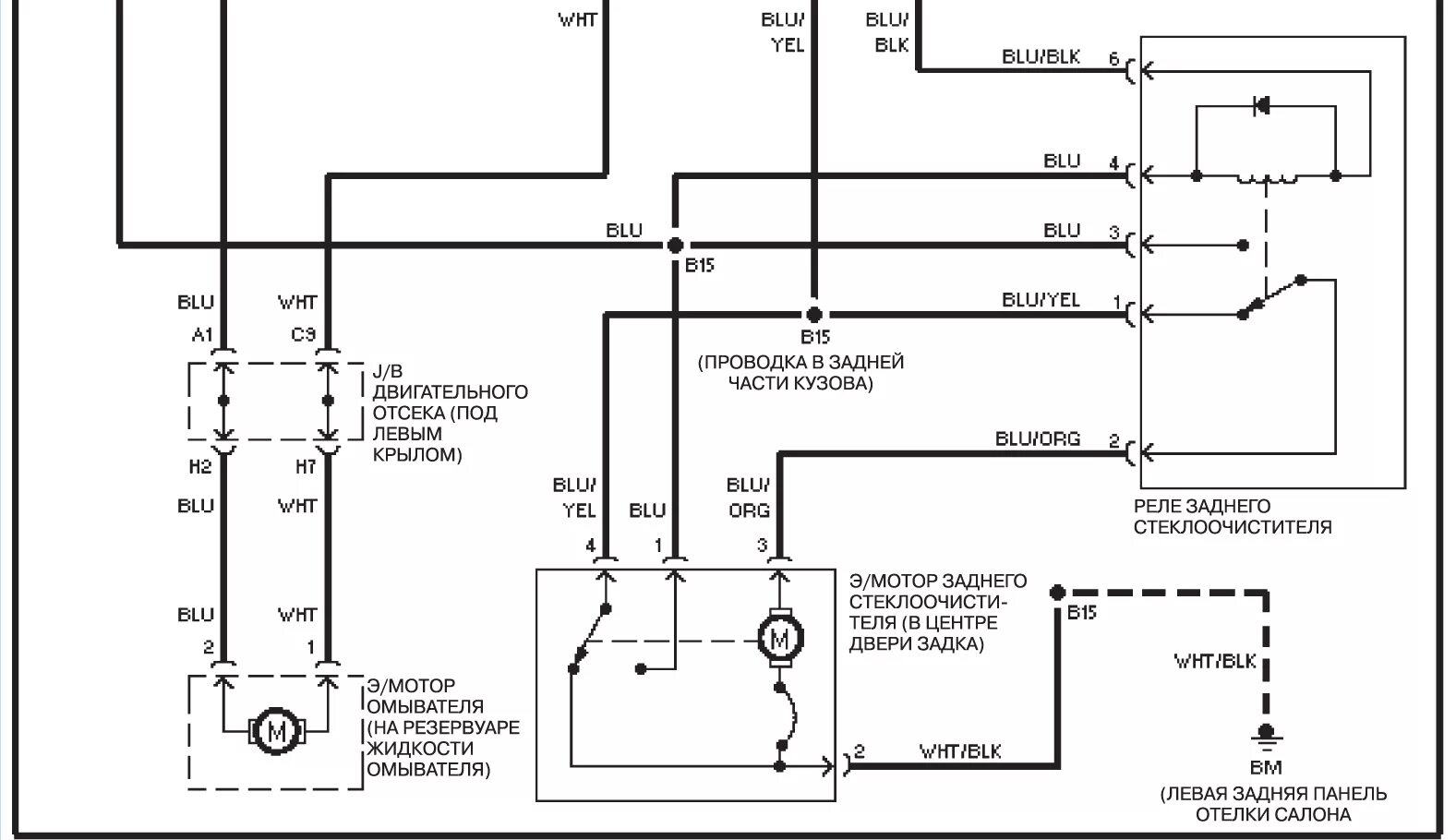 Подключение заднего стеклоочистителя Подключение заднего дворника ниссан ад - AutoZip35.ru