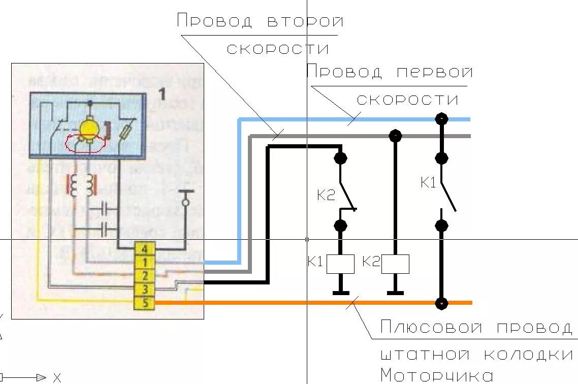 Подключение заднего стеклоочистителя Электродвигатель дворников от 2108 @ Нива 4x4