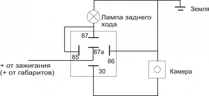 Подключение задней камеры через реле схема Поставил камеру заднего вида Страница 7 Форум владельцев Renault Megane