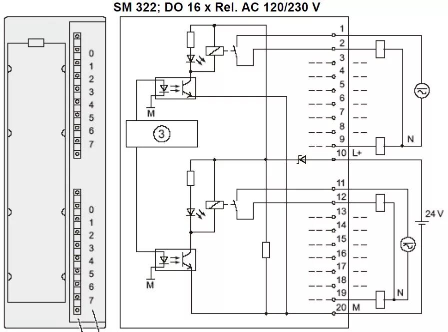 Подключение задней колодки прибора siemens rwf 55.5 Easyelectronics.ru * Просмотр темы - Опторазвязка цепи управления реле