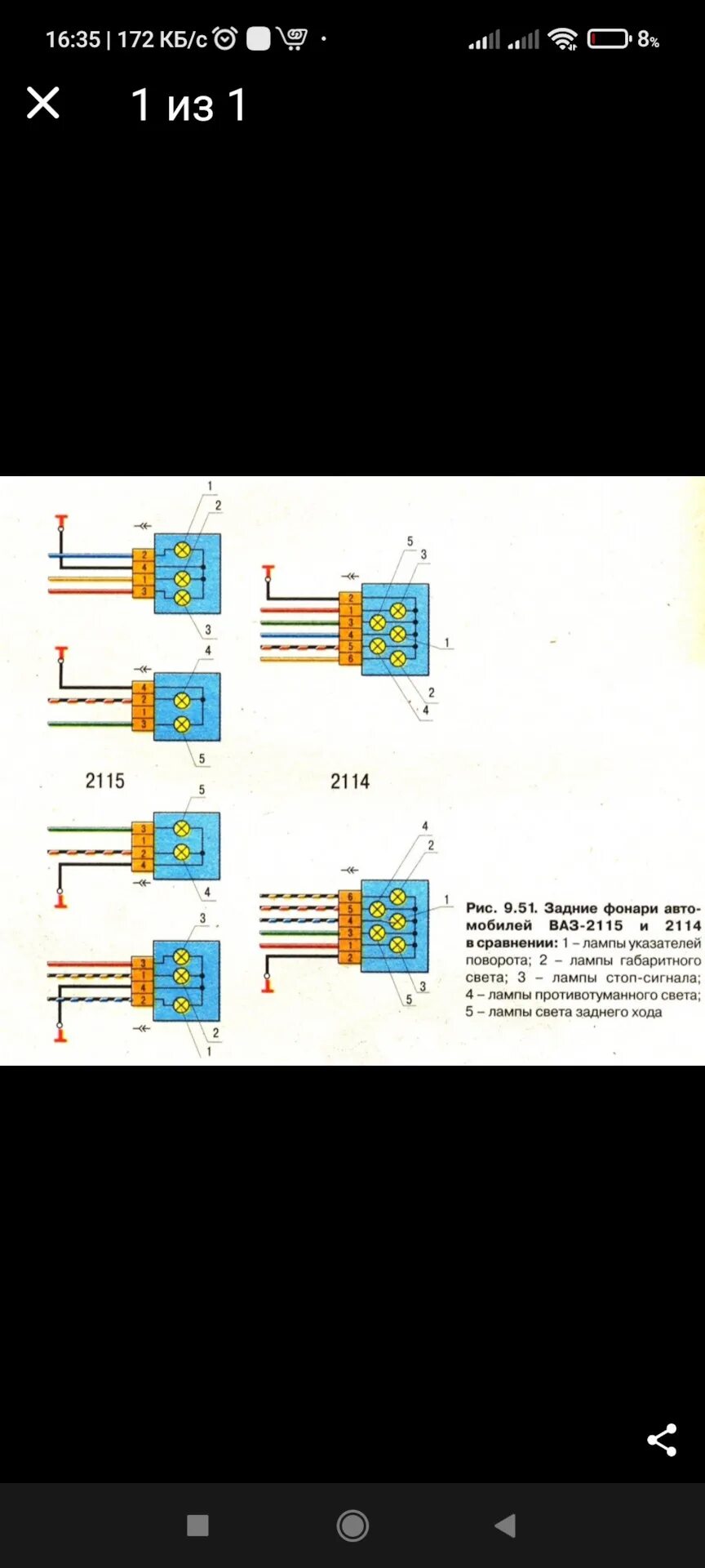 Подключение задних фонарей 2109 Фары задние на ваз 2109 - замена и ремонт