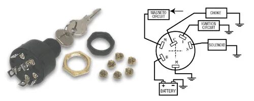 Подключение замка зажигания газон Mower 5 Pole Ignition Switch Wiring Diagram - Your Ultimate Guide to Wiring Diag