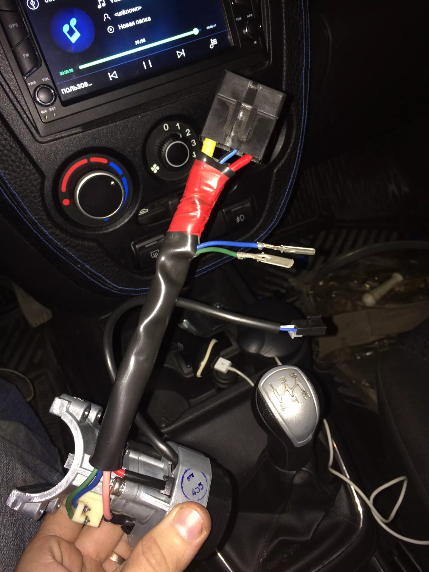 Подключение замка зажигания гранта Режим АСС в замок зажигания Гранты - Lada Гранта, 1,6 л, 2014 года электроника D