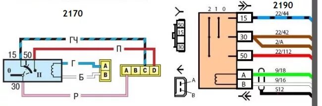 Подключение замка зажигания гранта Распайка замков зажигания автомобилей ВАЗ: от Копейки до Гранты