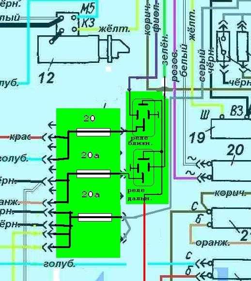 Подключение замка зажигания луаз 969 Электросхема луаз 969м LkbAuto.ru