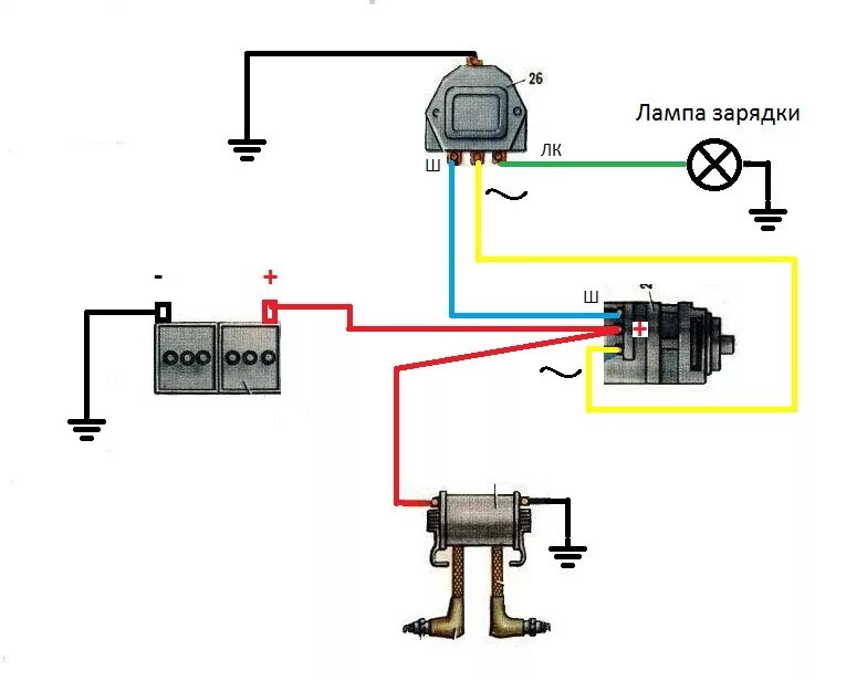 Подключение замка зажигания мотоцикл урал 12 вольт Помогите по днепру - Чебоксары