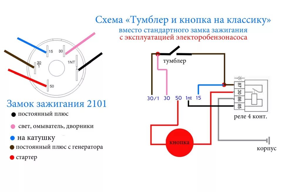 Подключение замка зажигания на лончин 2v80fd Горит контактная группа замка зажигания - Lada 4x4 3D, 1,6 л, 1989 года электрон