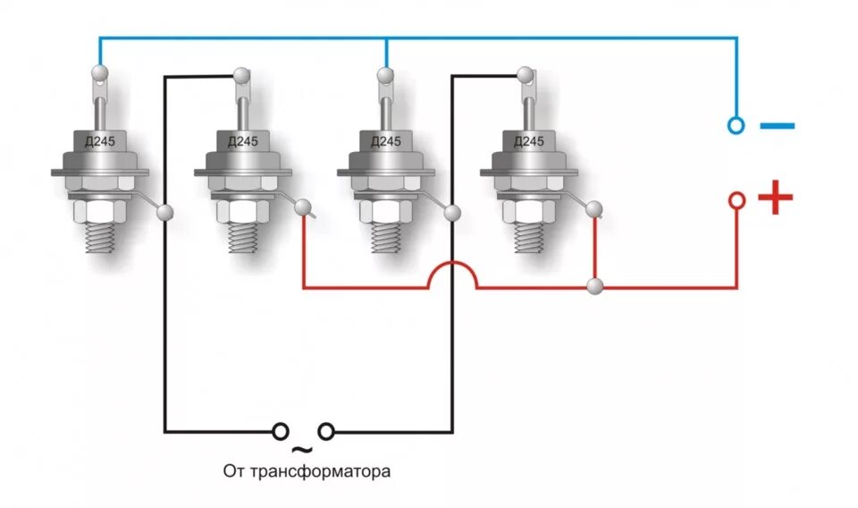 Подключение зарядного диодного моста зарядного устройства зарядочка самопай - Lada 21061, 1,5 л, 1984 года электроника DRIVE2