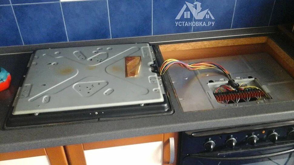 Подключение зависимой варочные панели Установить варочную панель Hotpoint-Ariston HAR 643 T A - цена: 2900 руб., Москв