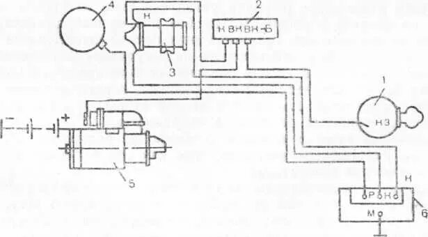Подключение зажигания зил 130 схема Схема подключения стартера зил: найдено 82 изображений