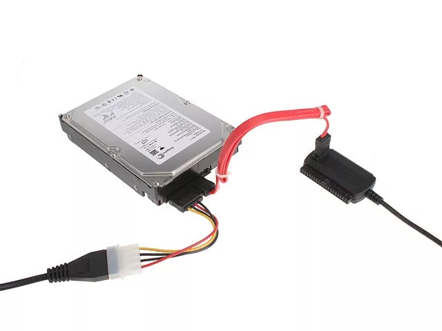 Подключение жесткого диска через переходник USB 2.0 to SATA / IDE Cable (Without Power Adapter)