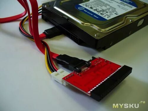 Подключение жесткого диска через sata IDE to SATA / SATA to IDE Drive Dual Convert Adapter - Переходник с SATA на IDE 