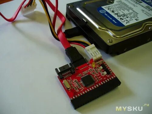 Подключение жесткого диска через sata IDE to SATA / SATA to IDE Drive Dual Convert Adapter - Переходник с SATA на IDE 