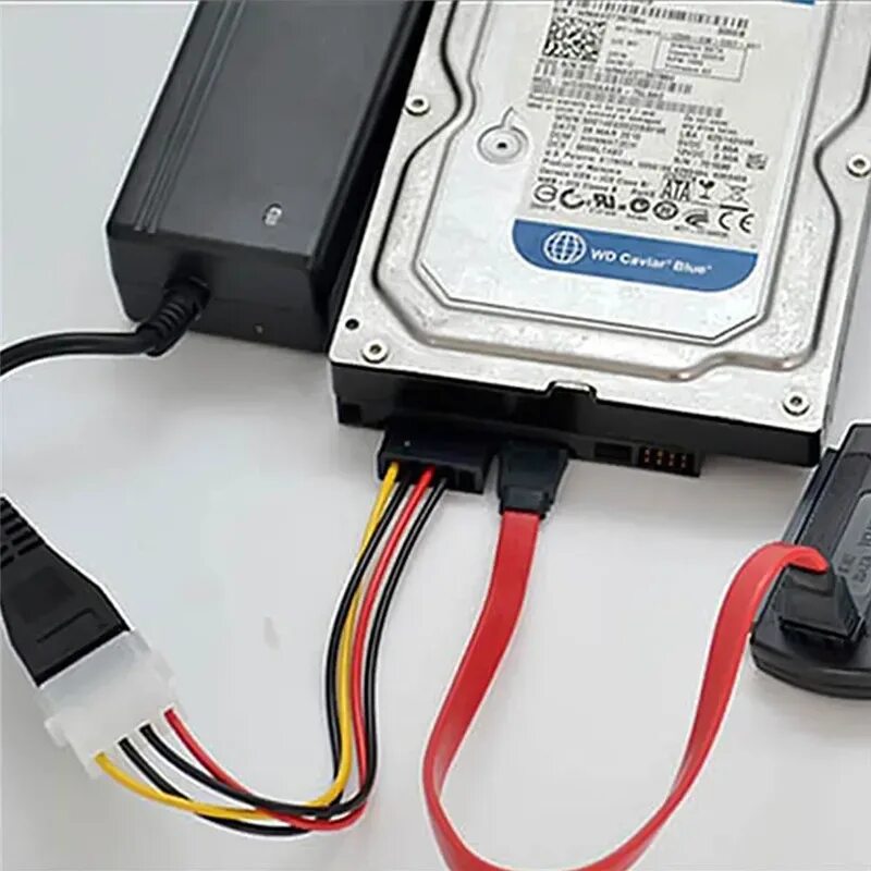 Подключение жесткого диска через usb купить Centechia SATA/PATA/IDE Drive to USB 2.0 Adapter Converter Cable for Hard Drive 