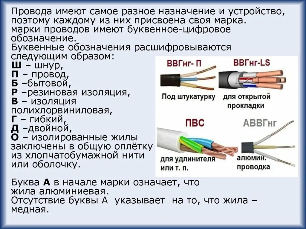 Подключение жил проводов и кабелей расценка Применяемые провода и кабели - найдено 84 картинок