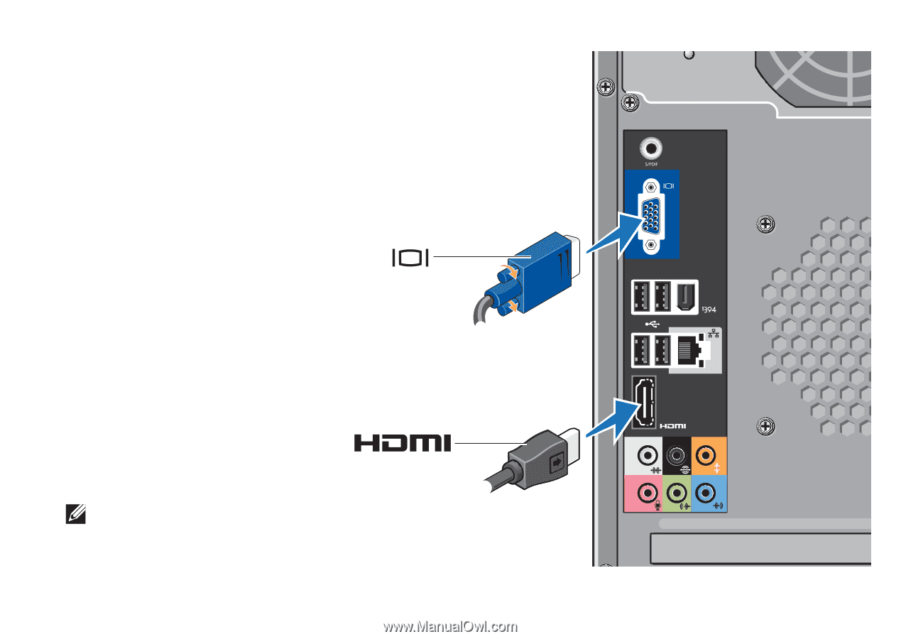 Подключение жк к компьютеру Contents - windows 10 Dell Studio Desktop D540 Setup Guide (Page 5)