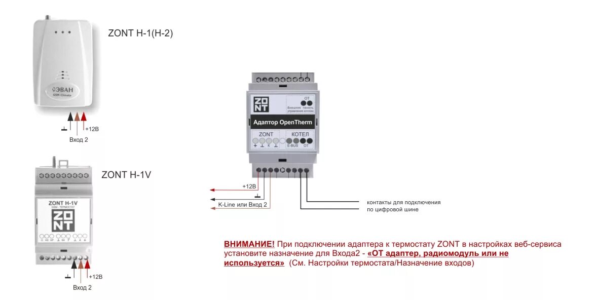 Подключение zont h 1v к котлу protherm Адаптер ZONT openTherm для подключения по цифровой шине МЛ-724 Каталог продукции