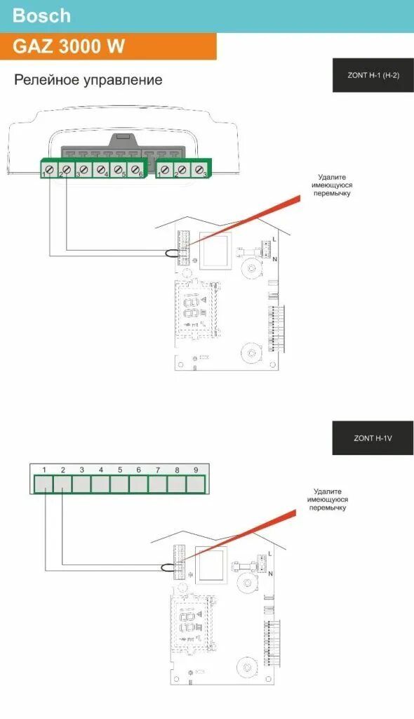 Подключение zont к котлу mizudo Схемы подключения оборудования ZONT к котлам отопления Bosch - microline