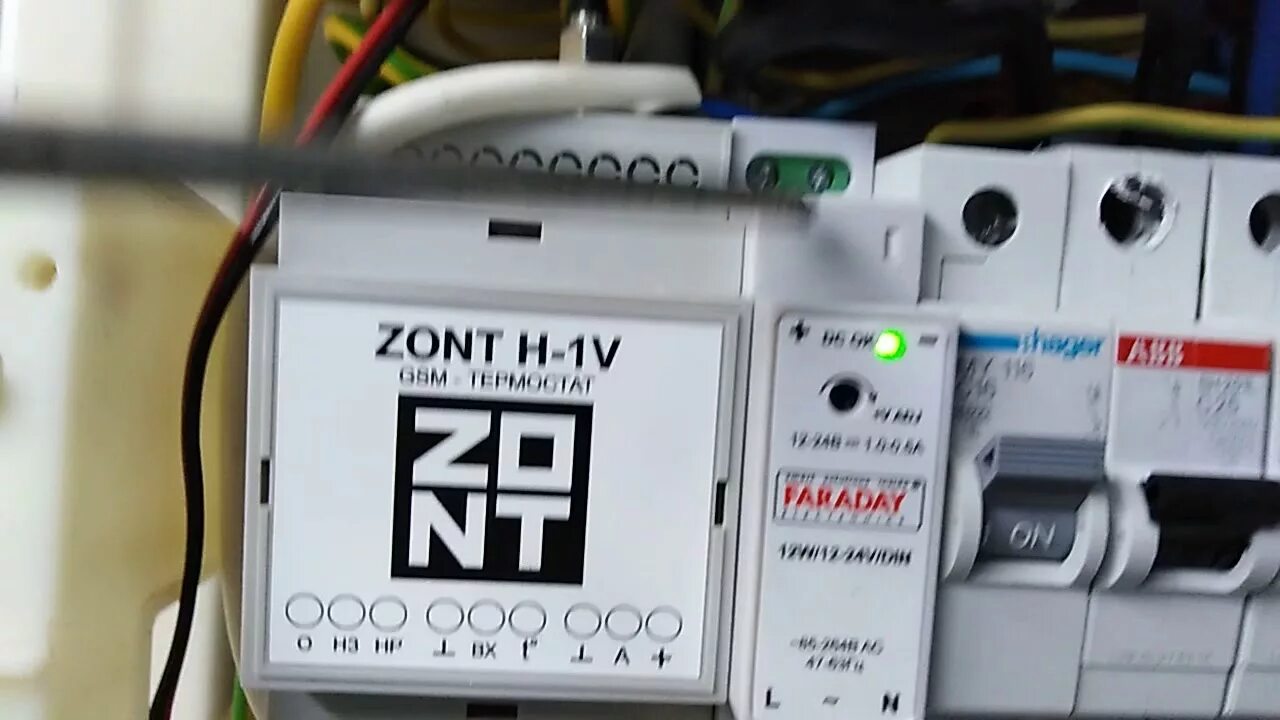 Подключение zont к котлу protherm скат Gsm модуль Zont H-1V протерм 12к - YouTube