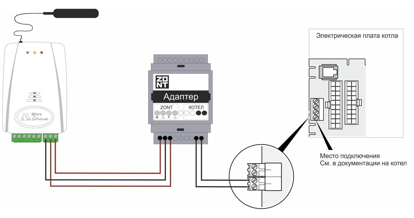 Подключение zont к котлу stout Файл:Цифровое подключение термостата.jpg - Библиотека Микро Лайн
