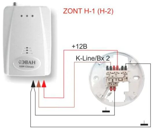 Подключение зонт н1 к котлу Сенсорная панель управления ZONT МЛ-726