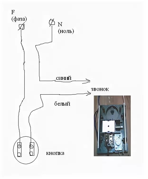 Подключение звонка в квартире 220 в схема Ответы Mail.ru: Как установить проводной звонок?