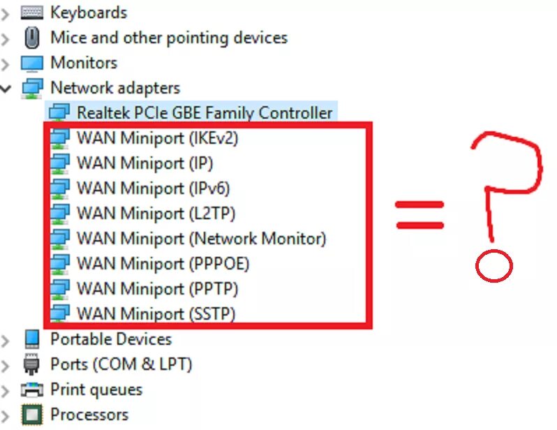 Подключения через wan miniport Ответы Mail.ru: Не работает интернет на компьютере