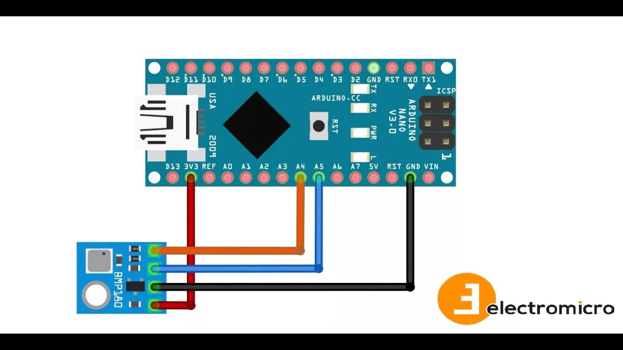 Подключения датчика давления воды к ардуино bmp180 подключение к Arduino - YouTube