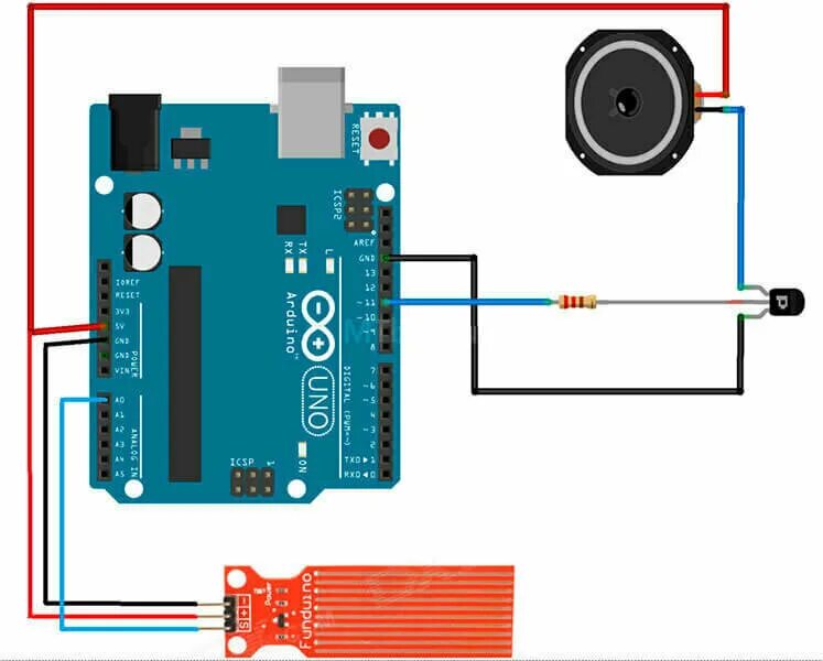 Подключения датчика давления воды к ардуино Высокочувствительный датчик воды - купить в интернет-магазине по низкой цене на 