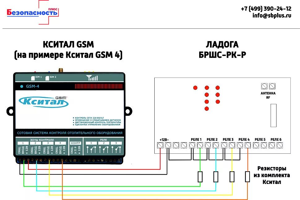 Подключения датчиков к gsm сигнализации Подключение беспроводных датчиков охраны к системе Кситал