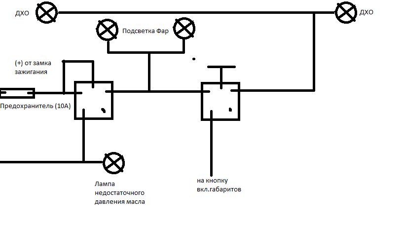 Подключения диодных фар на ниву 2121 Реализация ДХО в Подфарниках нового типа. (Все по ГОСТу) Исправлено! - Lada 4x4 