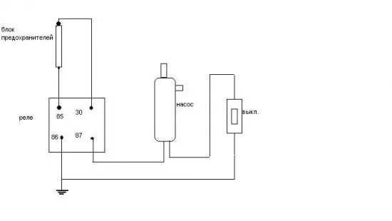 Подключения доп насоса на газель через реле Помогите со схемой - Сообщество "DRIVE2 Башкортостан" на DRIVE2